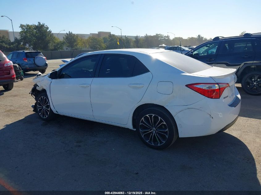 2016 Toyota Corolla S Plus VIN: 5YFBURHEXGP563851 Lot: 43944063