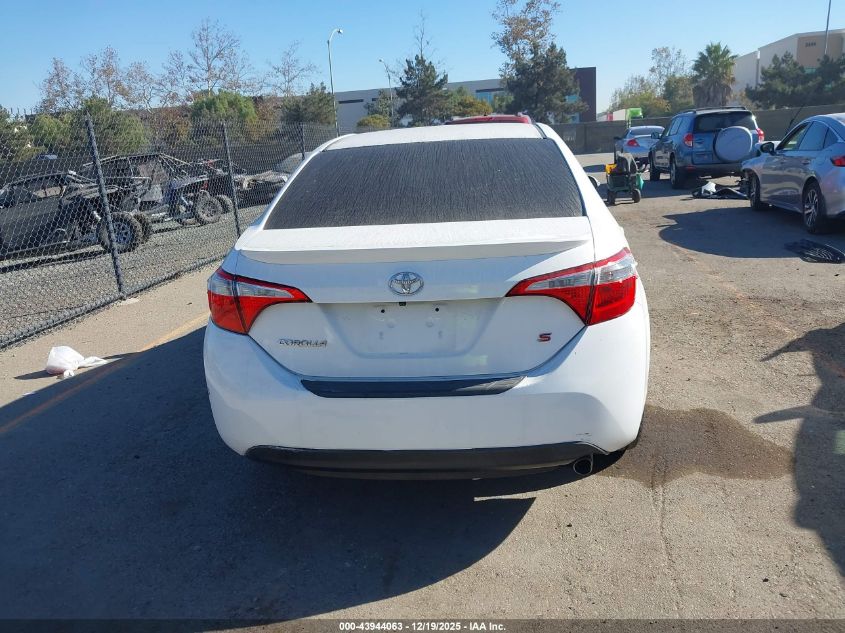 2016 Toyota Corolla S Plus VIN: 5YFBURHEXGP563851 Lot: 43944063