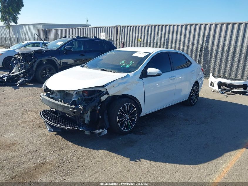 2016 Toyota Corolla S Plus VIN: 5YFBURHEXGP563851 Lot: 43944063