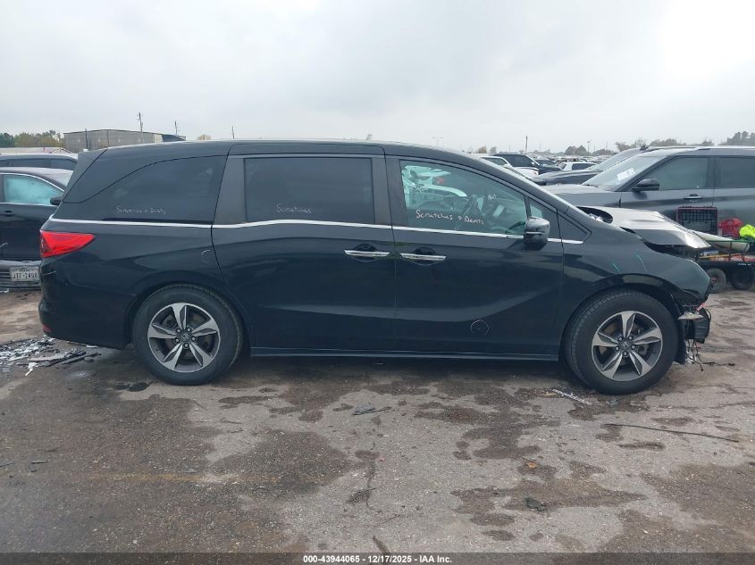 2018 Honda Odyssey Touring VIN: 5FNRL6H89JB011951 Lot: 43944065