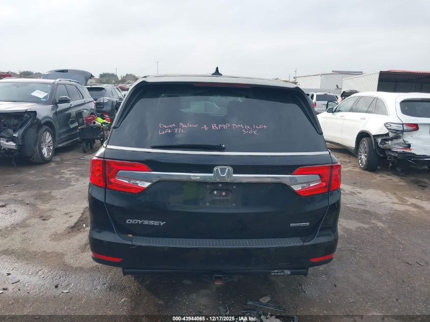 2018 Honda Odyssey Touring VIN: 5FNRL6H89JB011951 Lot: 43944065
