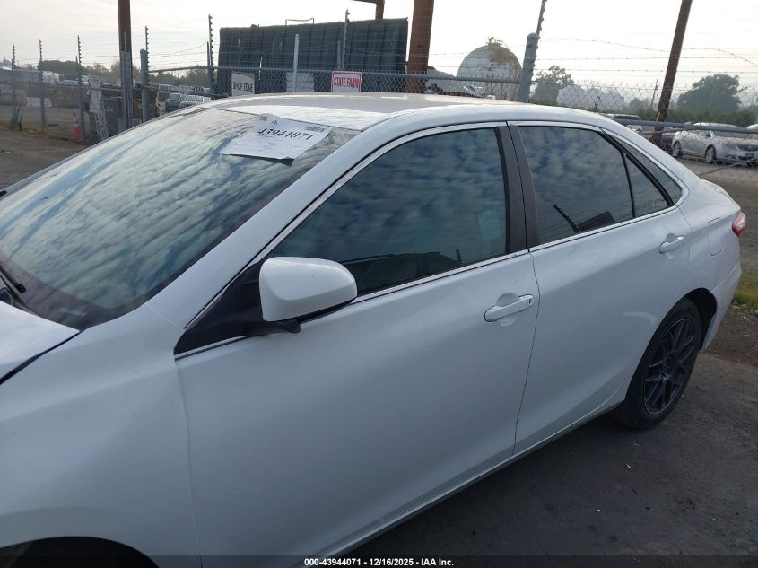 2016 Toyota Camry Se VIN: 4T1BF1FK7GU182560 Lot: 43944071