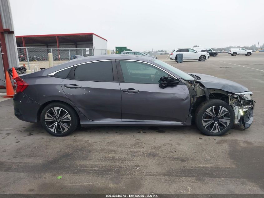 2017 Honda Civic Ex-T VIN: 19XFC1F38HE205643 Lot: 43944074