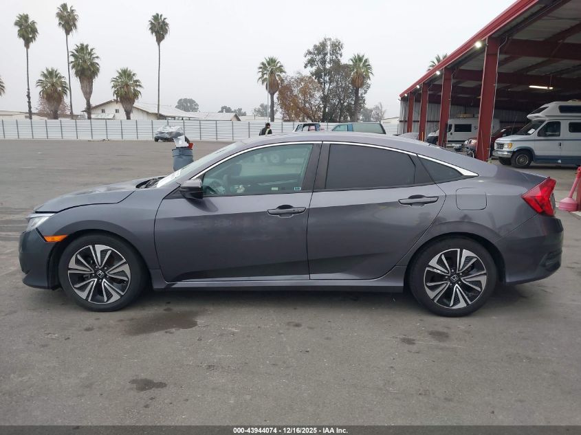 2017 Honda Civic Ex-T VIN: 19XFC1F38HE205643 Lot: 43944074