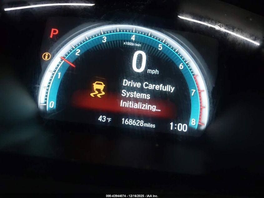 2017 Honda Civic Ex-T VIN: 19XFC1F38HE205643 Lot: 43944074