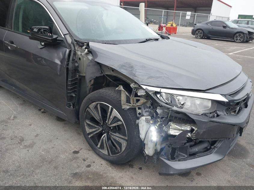 2017 Honda Civic Ex-T VIN: 19XFC1F38HE205643 Lot: 43944074