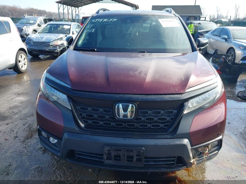 2021 Honda Passport Awd Touring VIN: 5FNYF8H99MB018720 Lot: 43944077