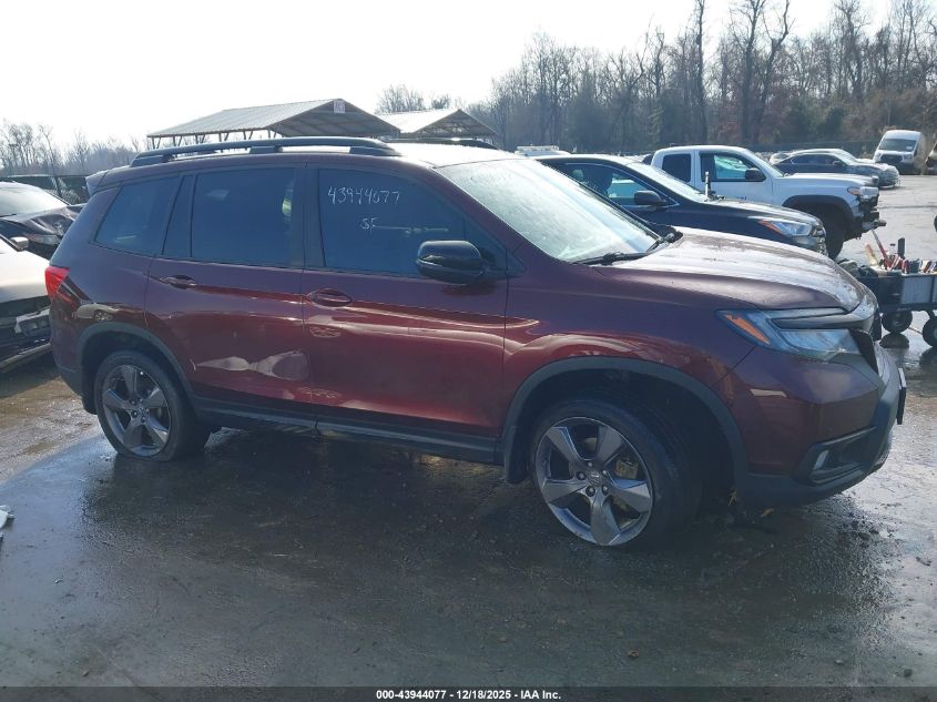2021 Honda Passport Awd Touring VIN: 5FNYF8H99MB018720 Lot: 43944077