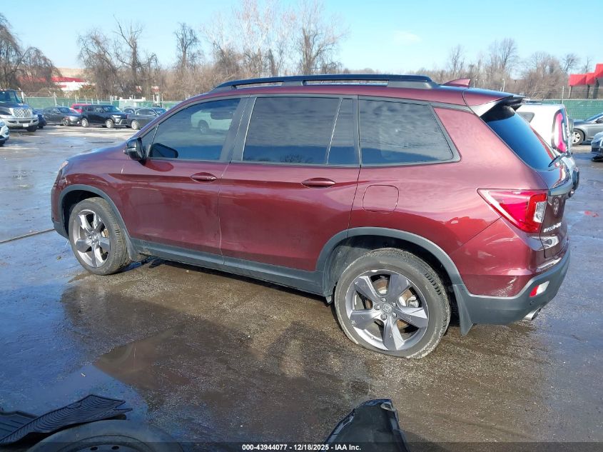 2021 Honda Passport Awd Touring VIN: 5FNYF8H99MB018720 Lot: 43944077
