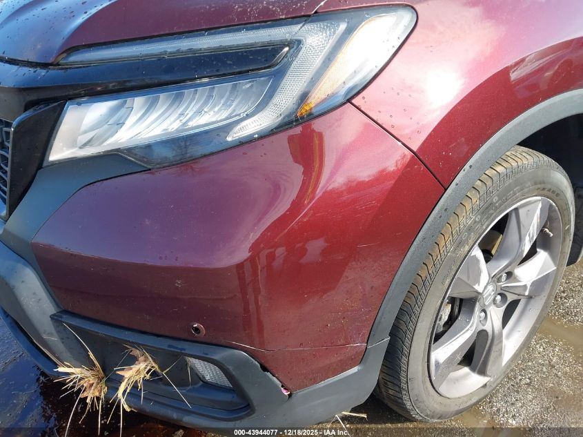 2021 Honda Passport Awd Touring VIN: 5FNYF8H99MB018720 Lot: 43944077