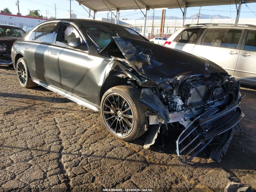 2022 Mercedes-Benz S 580 4Matic VIN: W1K6G7GB0NA133581 Lot: 43944085