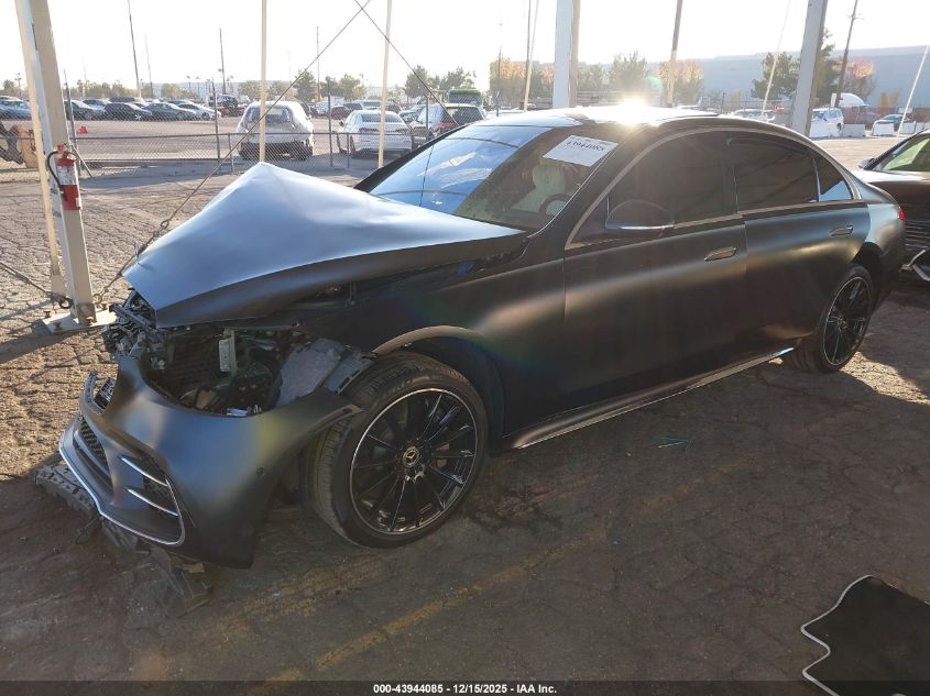 2022 Mercedes-Benz S 580 4Matic VIN: W1K6G7GB0NA133581 Lot: 43944085