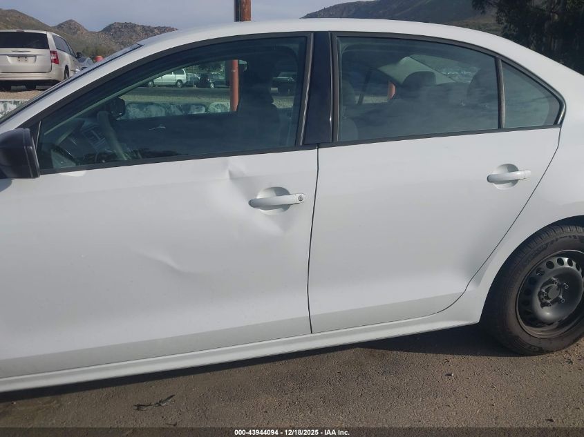 2015 Volkswagen Jetta 2.0L S VIN: 3VW1K7AJ9FM318636 Lot: 43944094
