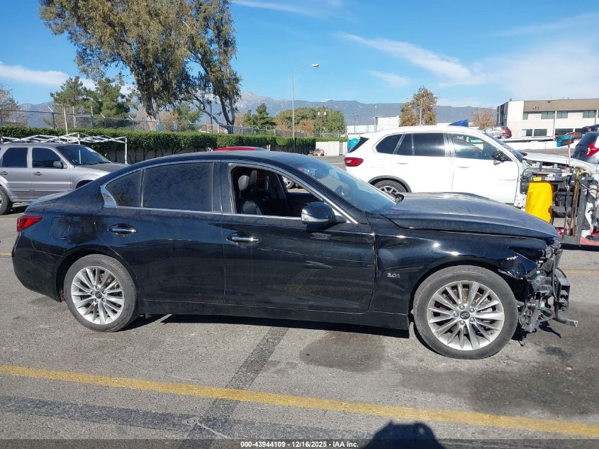 2019 Infiniti Q50 3.0T Luxe VIN: JN1EV7AP0KM540474 Lot: 43944109