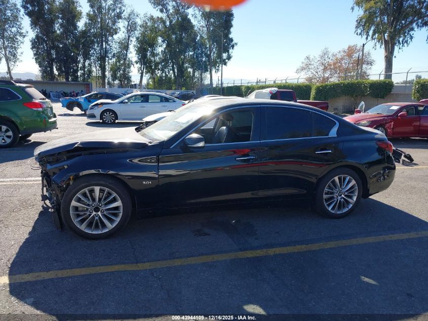 2019 Infiniti Q50 3.0T Luxe VIN: JN1EV7AP0KM540474 Lot: 43944109