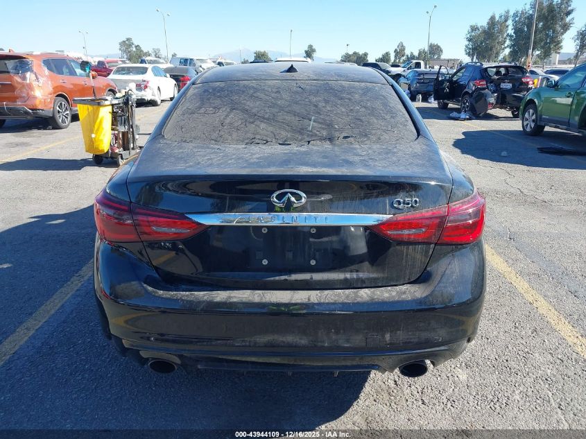 2019 Infiniti Q50 3.0T Luxe VIN: JN1EV7AP0KM540474 Lot: 43944109