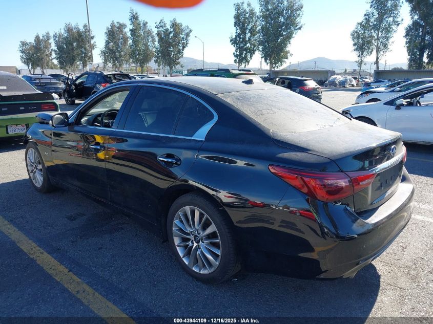 2019 Infiniti Q50 3.0T Luxe VIN: JN1EV7AP0KM540474 Lot: 43944109