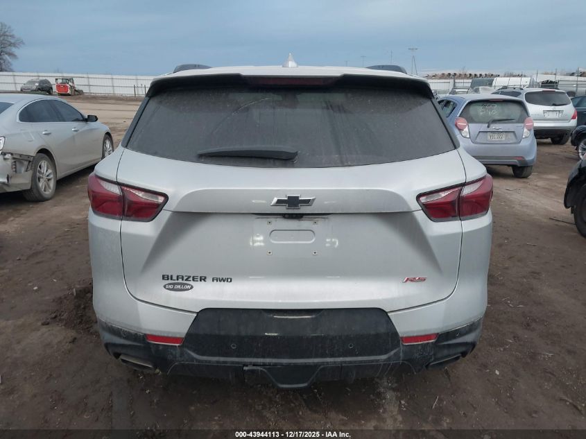 2019 Chevrolet Blazer Rs VIN: 3GNKBJRS1KS694391 Lot: 43944113