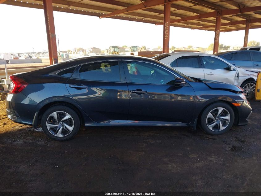 2019 Honda Civic Lx VIN: 19XFC2F63KE041340 Lot: 43944118