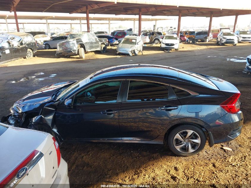 2019 Honda Civic Lx VIN: 19XFC2F63KE041340 Lot: 43944118