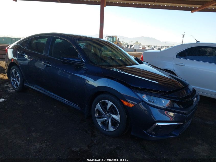 2019 Honda Civic Lx VIN: 19XFC2F63KE041340 Lot: 43944118