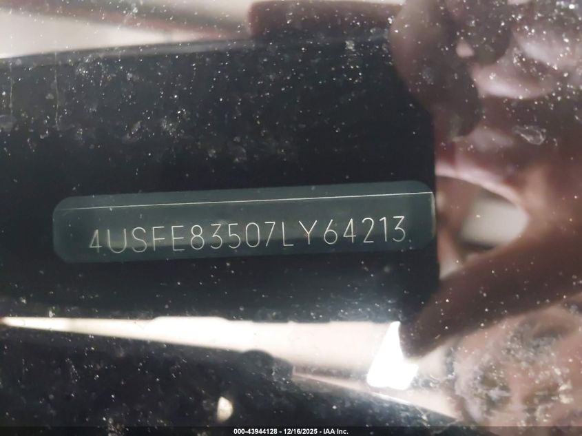 2007 BMW X5 4.8I VIN: 4USFE83507LY64213 Lot: 43944128