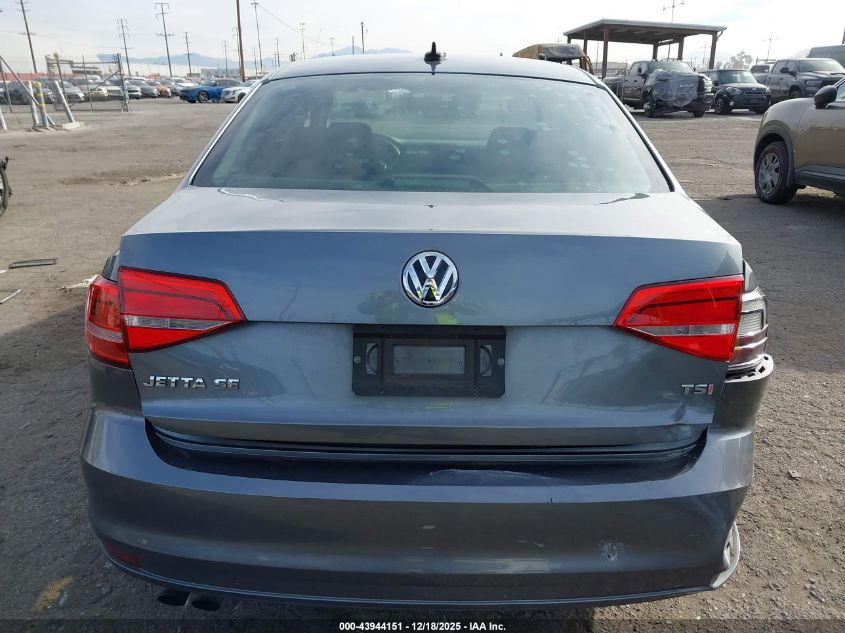 2015 Volkswagen Jetta 1.8T Se VIN: 3VWD17AJ6FM316570 Lot: 43944151