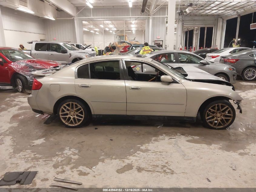 2003 Infiniti G35 Luxury Leather VIN: JNKCV51E43M327681 Lot: 43944152