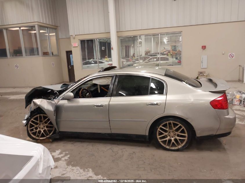 2003 Infiniti G35 Luxury Leather VIN: JNKCV51E43M327681 Lot: 43944152