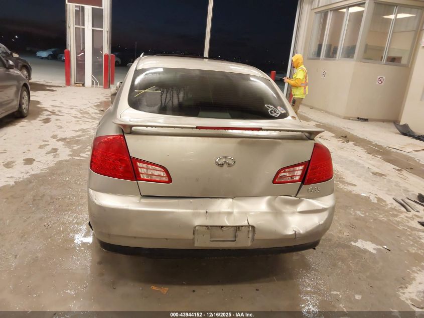 2003 Infiniti G35 Luxury Leather VIN: JNKCV51E43M327681 Lot: 43944152