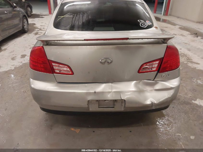 2003 Infiniti G35 Luxury Leather VIN: JNKCV51E43M327681 Lot: 43944152