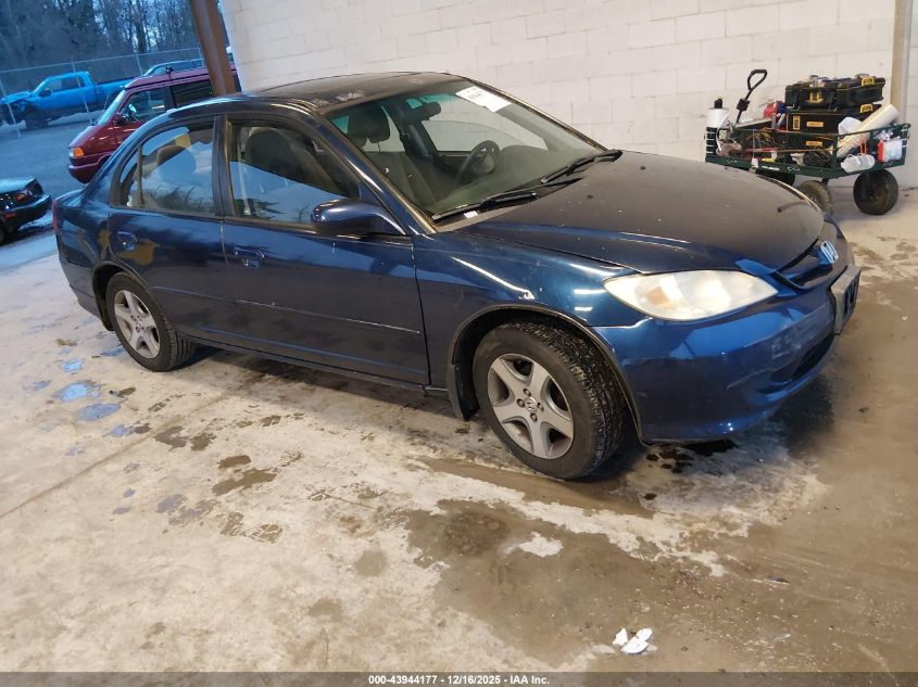 2004 Honda Civic Ex VIN: 2HGES25734H598668 Lot: 43944177