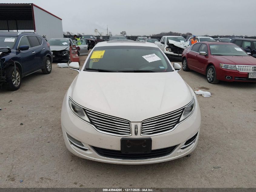 2013 Lincoln Mkz VIN: 3LN6L2G90DR812224 Lot: 43944200