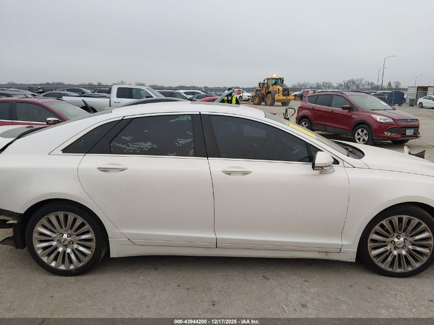 2013 Lincoln Mkz VIN: 3LN6L2G90DR812224 Lot: 43944200