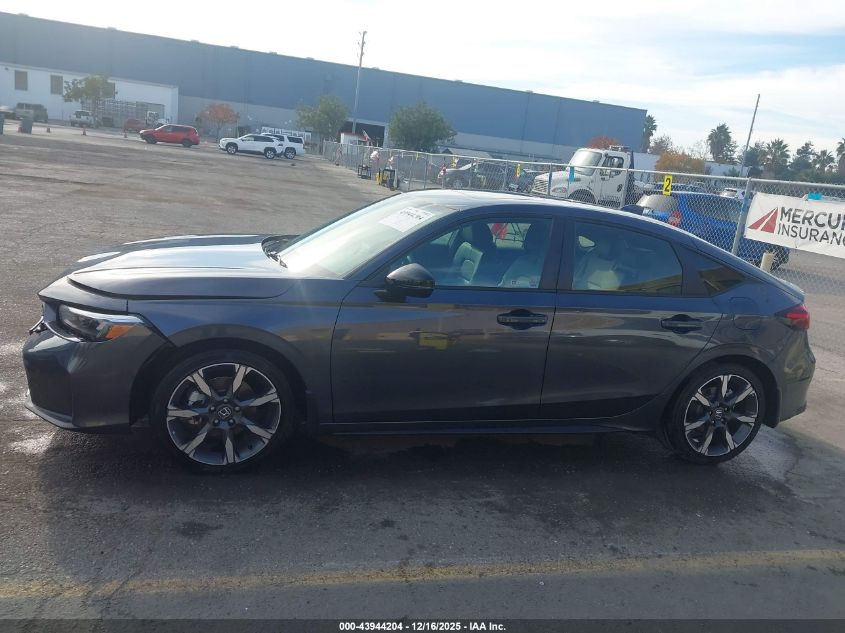 2025 Honda Civic Hybrid Sport Touring VIN: JHMFL4H92SX004586 Lot: 43944204