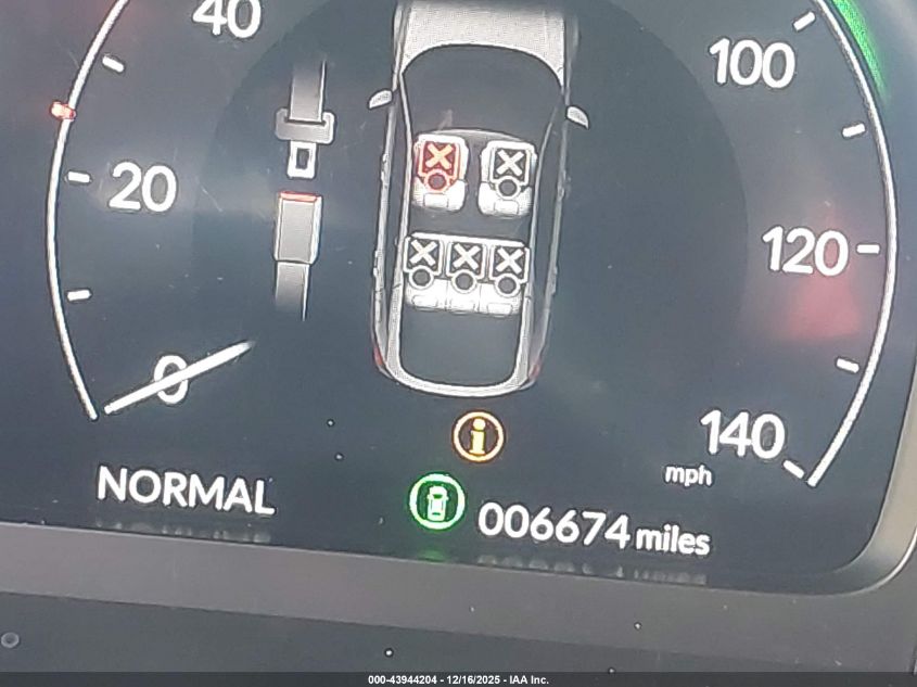 2025 Honda Civic Hybrid Sport Touring VIN: JHMFL4H92SX004586 Lot: 43944204