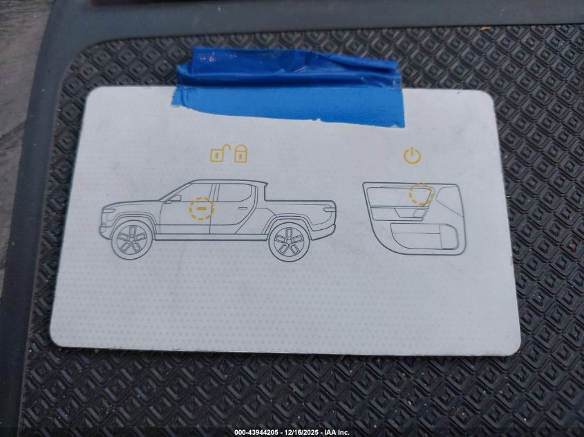 2022 Rivian R1T Adventure VIN: 7FCTGAAA8NN007692 Lot: 43944205