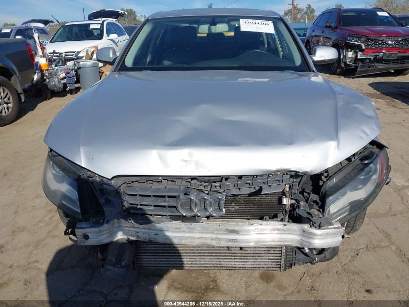 2012 Audi A4 2.0T Premium VIN: WAUBFAFL0CN021188 Lot: 43944206