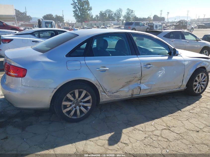 2012 Audi A4 2.0T Premium VIN: WAUBFAFL0CN021188 Lot: 43944206