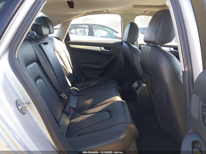 2012 Audi A4 2.0T Premium VIN: WAUBFAFL0CN021188 Lot: 43944206