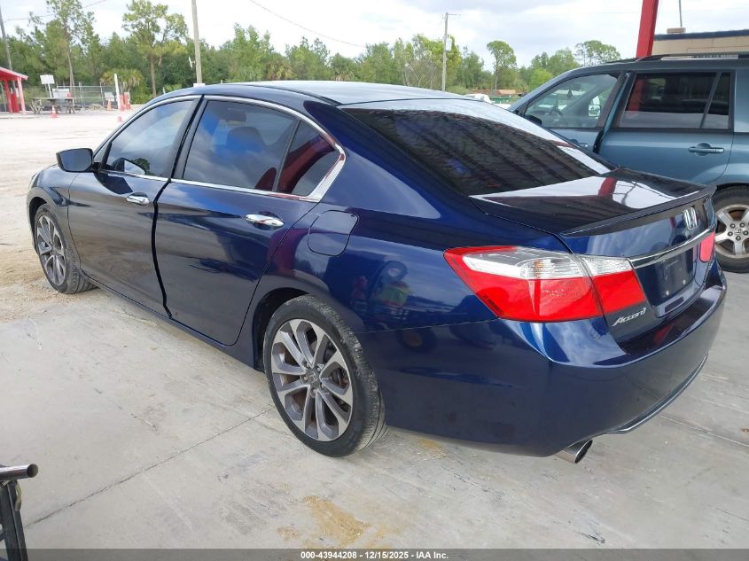 2014 Honda Accord Sport VIN: 1HGCR2F57EA265339 Lot: 43944208