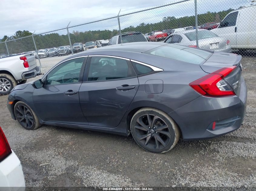 2020 Honda Civic Sport VIN: 2HGFC2F80LH514121 Lot: 43944209