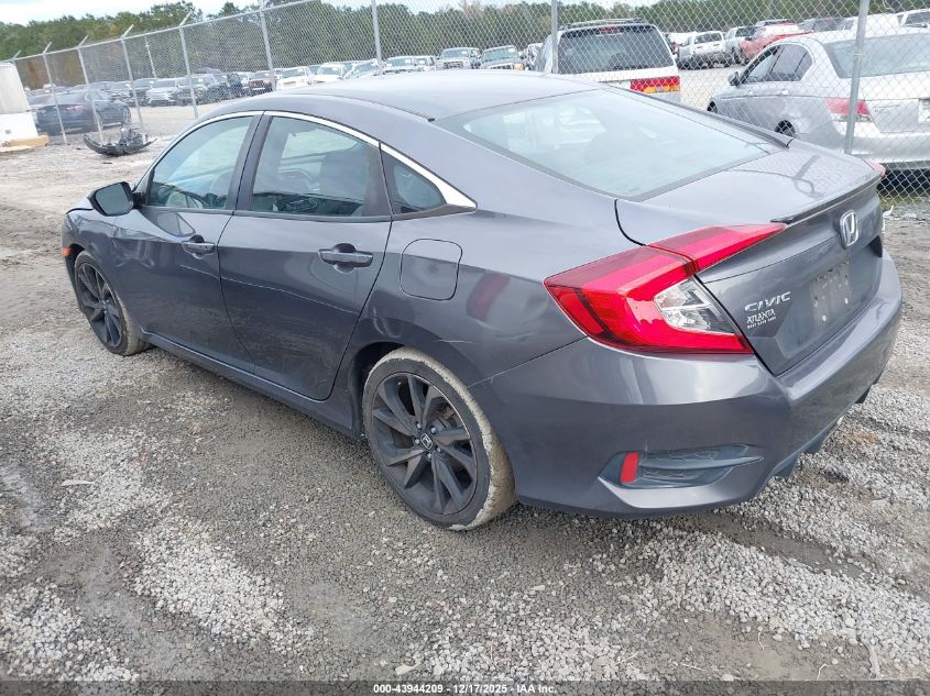 2020 Honda Civic Sport VIN: 2HGFC2F80LH514121 Lot: 43944209