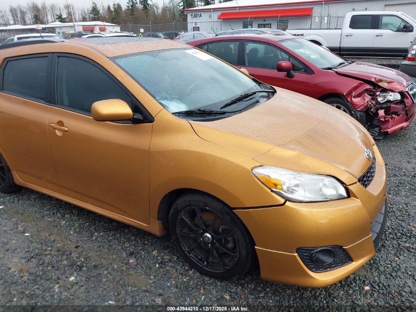 2009 Toyota Matrix S VIN: 2T1KE40E99C016150 Lot: 43944210