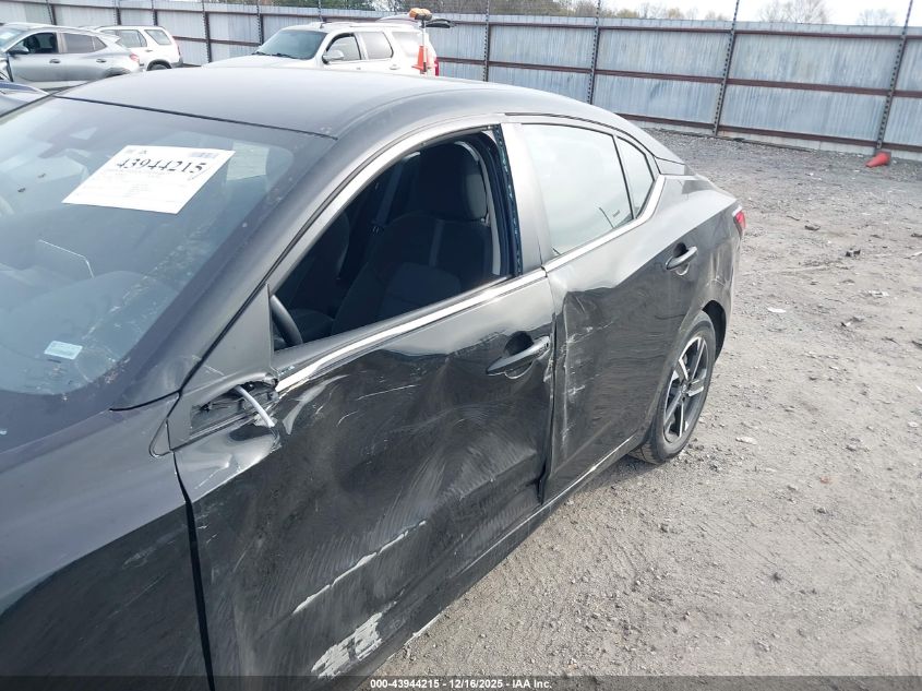 2025 Nissan Sentra Sv VIN: 3N1AB8CV1SY399291 Lot: 43944215