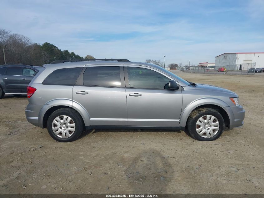 2020 Dodge Journey Se Value VIN: 3C4PDCAB1LT280863 Lot: 43944225