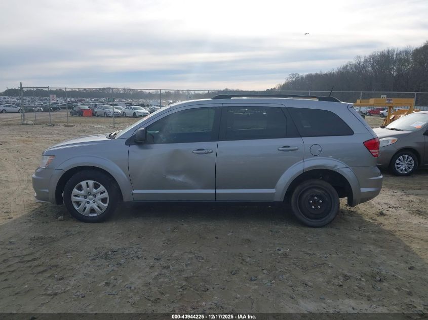 2020 Dodge Journey Se Value VIN: 3C4PDCAB1LT280863 Lot: 43944225