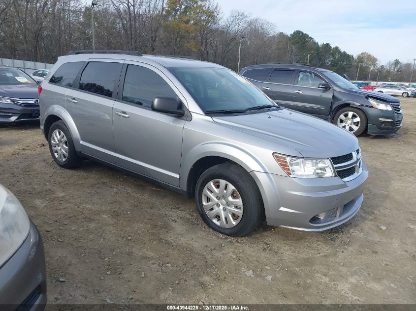 2020 Dodge Journey Se Value VIN: 3C4PDCAB1LT280863 Lot: 43944225