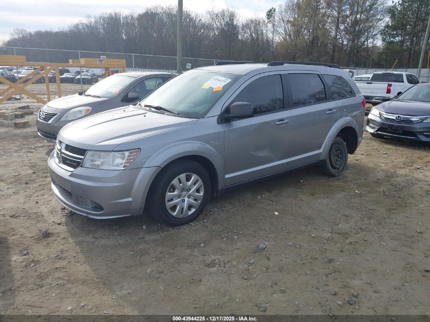 2020 Dodge Journey Se Value VIN: 3C4PDCAB1LT280863 Lot: 43944225