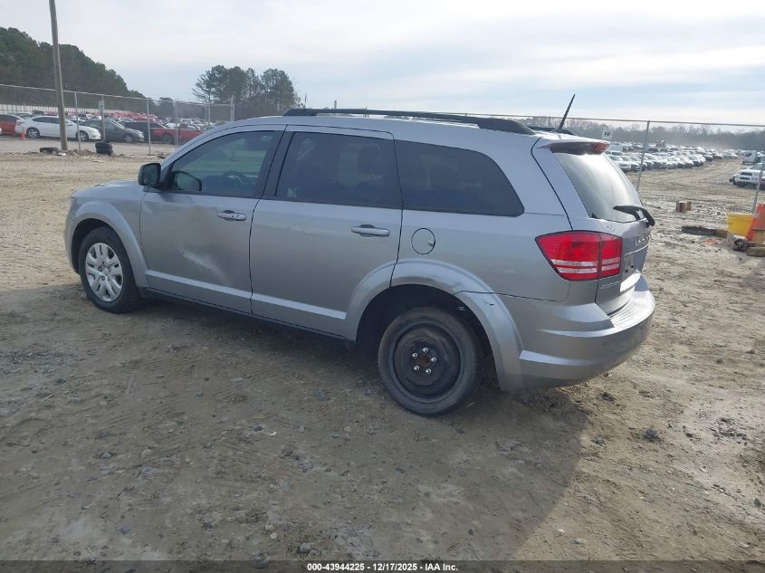 2020 Dodge Journey Se Value VIN: 3C4PDCAB1LT280863 Lot: 43944225
